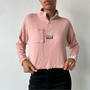 small adidas cropped pullover